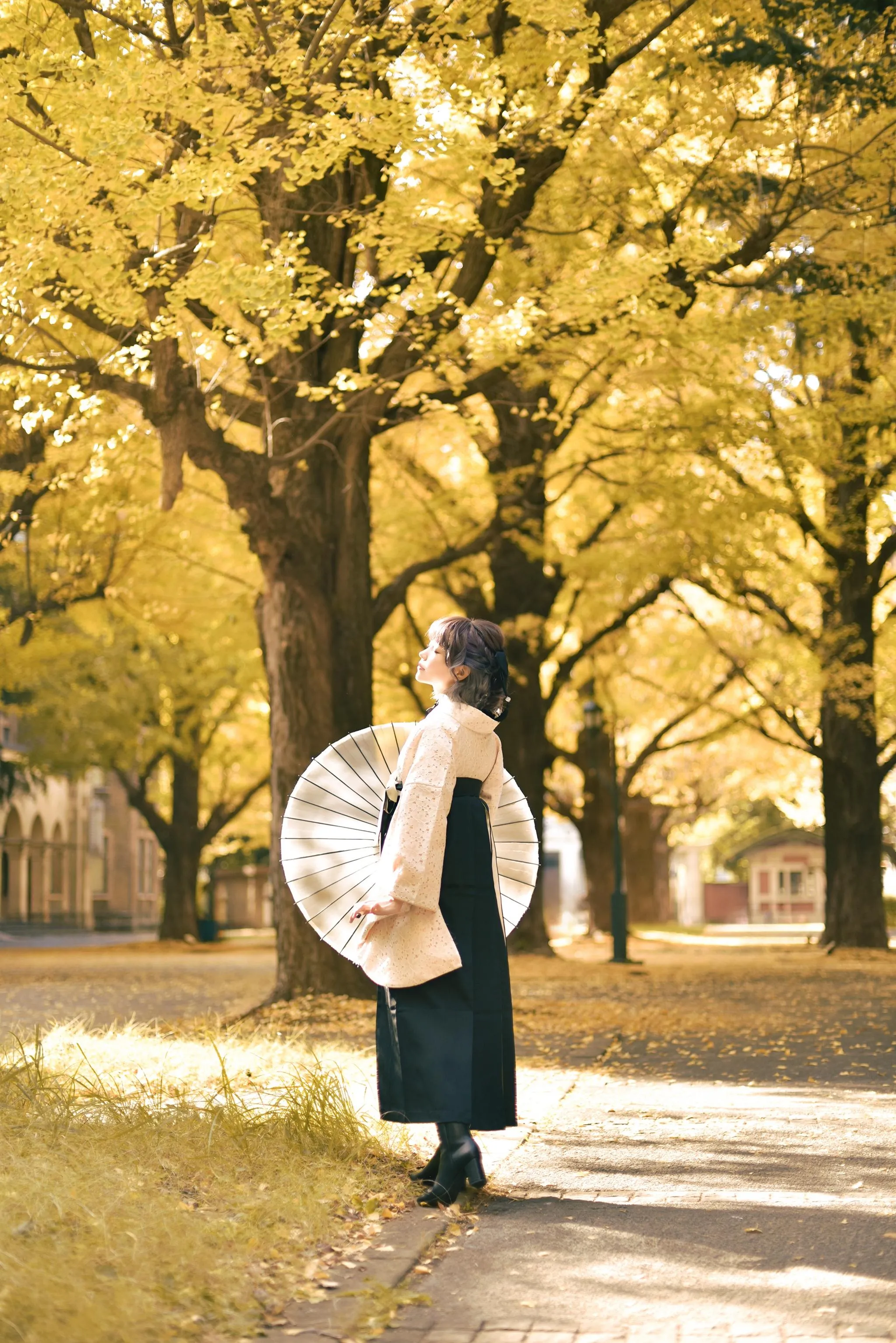 ElyEE子 – NO.130 23年11月订阅-Ginkgo Hakama [38P]插图1
